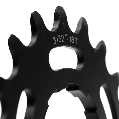 FAIRWEATHER フェアウェザー シングルスピード スペーサーキット ブラック 18T（SHIMANO HG対応）