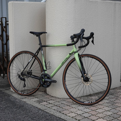 【中古】ALL-CITY Zig Zag 52サイズ クロモリ ロードバイク ディスクブレーキ 700C 完成車