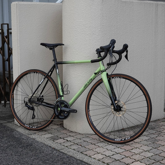 【中古】ALL-CITY Zig Zag 52サイズ クロモリ ロードバイク ディスクブレーキ 700C 完成車