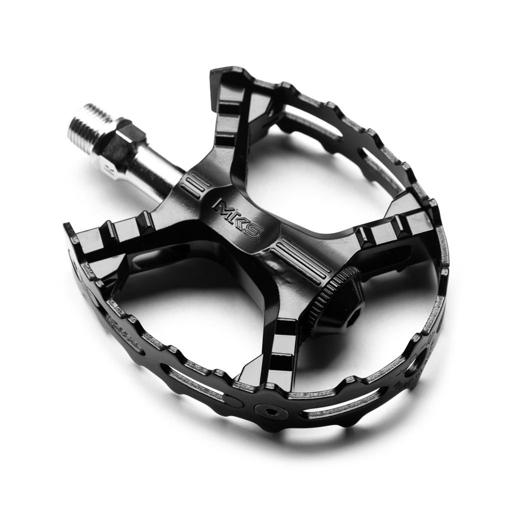 MKS XC-III bear trap pedal all black BLUELUG別注