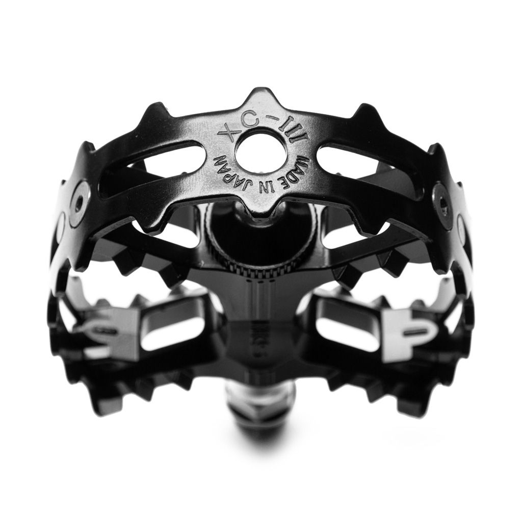 MKS XC-III bear trap pedal all black BLUELUG別注