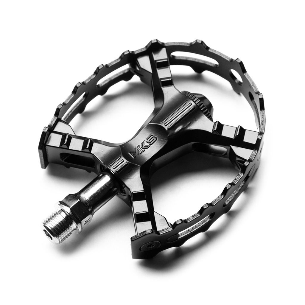 MKS XC-III bear trap pedal all black BLUELUG別注