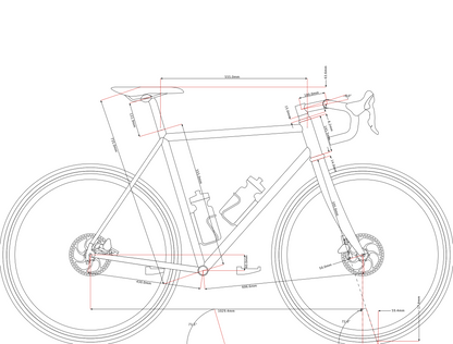 エレファントサイクルオリジナル グラベルバイク by CORNER（コーナー）