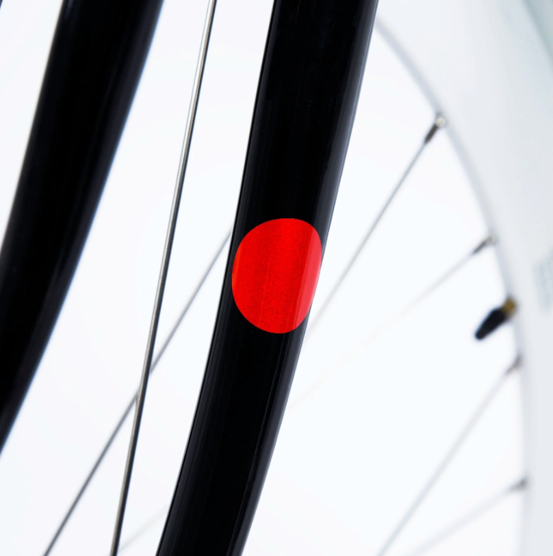 BOOKMAN リフレクター BM-272 Reflective-stickers リフレクティブステッカー Reflective Stickers - Red