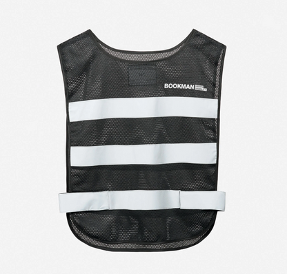 BOOKMAN リフレクター BM-53 Reflective-vest リフレクティブベスト Reflective Vest - Black