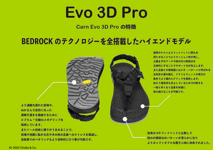 BEDROCK SANDALS Cairn Evo 3D Pro Sandals Slate Blue