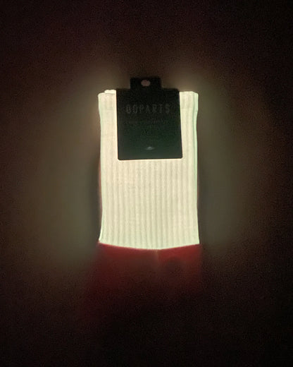 OOPARTS 蓄光ソックス レディース ピンク｜Glow In The Dark Sox Evolve Dub｜日本製 22-25cm