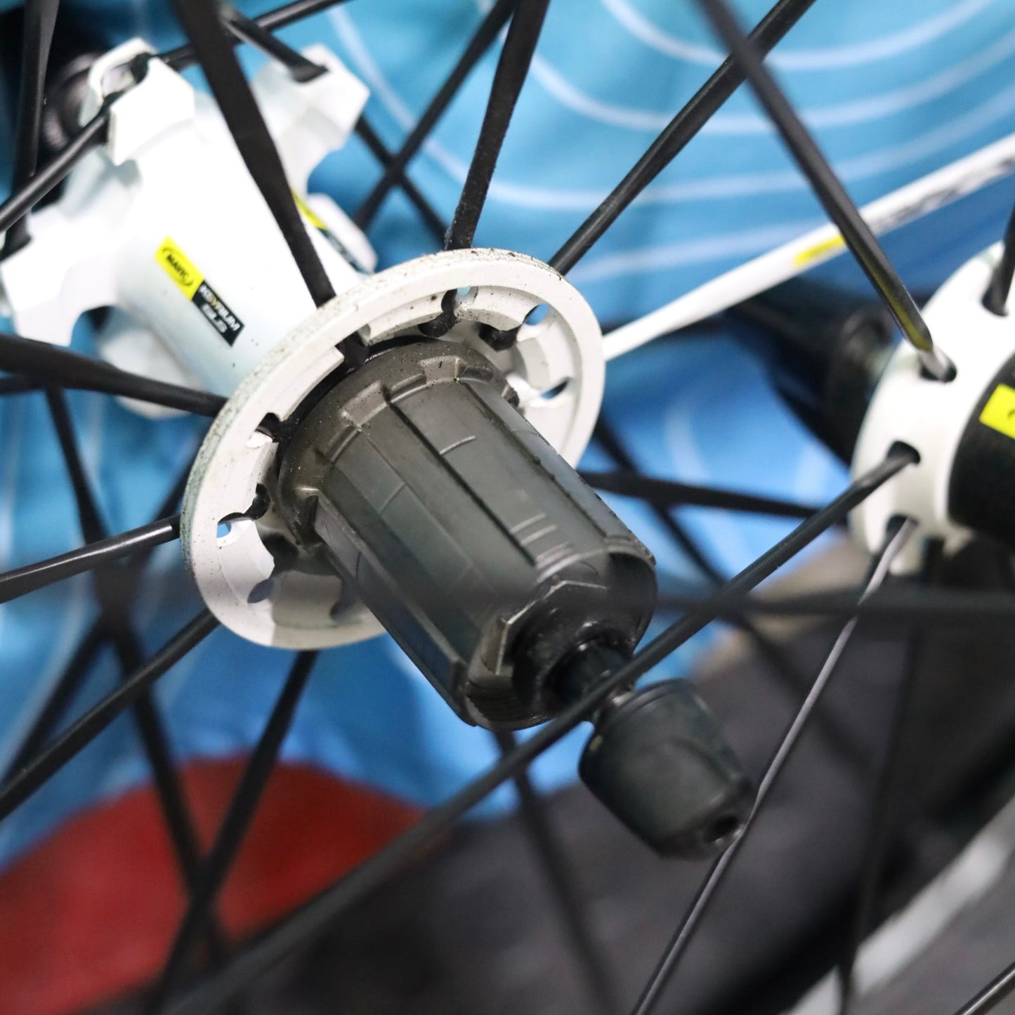 【中古ホイールセット】Mavic Ksyrium SLS 700C（前後セット）