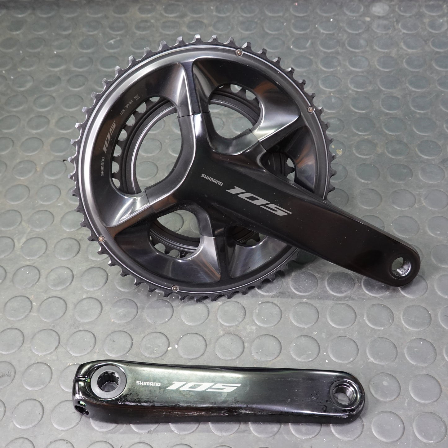 未使用 シマノ SHIMANO FC-R7100 165mm 50-34T 2×12速 クランクセット 105 12S 箱なし