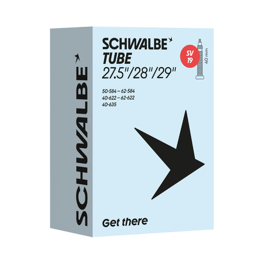 SCHWALBE シュワルベ SV19 チューブ 仏式40mm 27.5/29インチ 700×38C対応 新ロゴ 箱入り SW-10463473