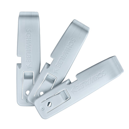 シュワルベ タイヤレバー 3本セット ライトブルー｜クリップ機能改良版・バルブコアツール付き｜チューブレス対応・SCHWALBE SW-1847.01 正規品