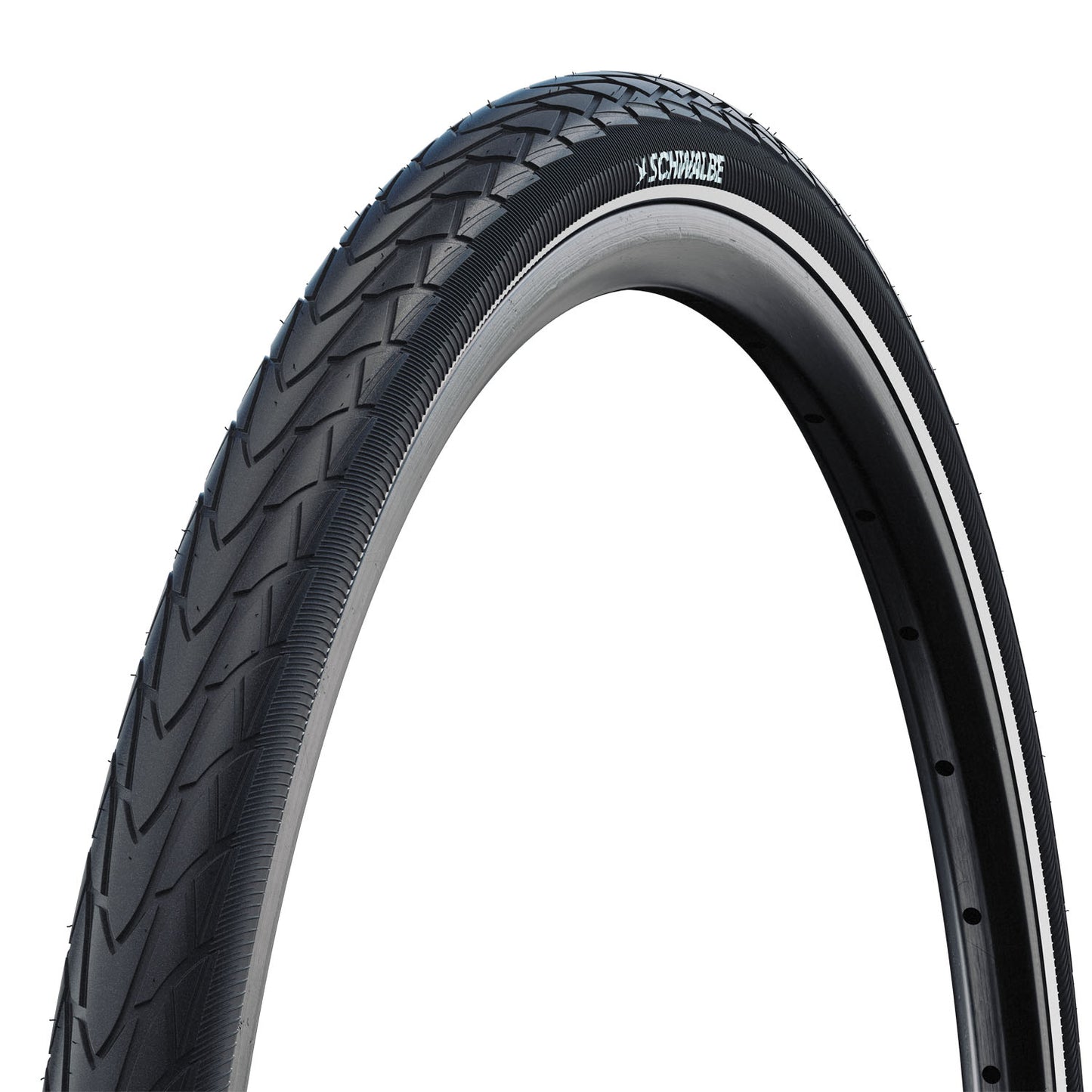 SCHWALBE シュワルベ マラソン レーサー 18x1.50 40-355 ブラック リフレックス 自転車 タイヤ ワイヤービード RaceGuard ADDIX GREEN SW-11100295.01
