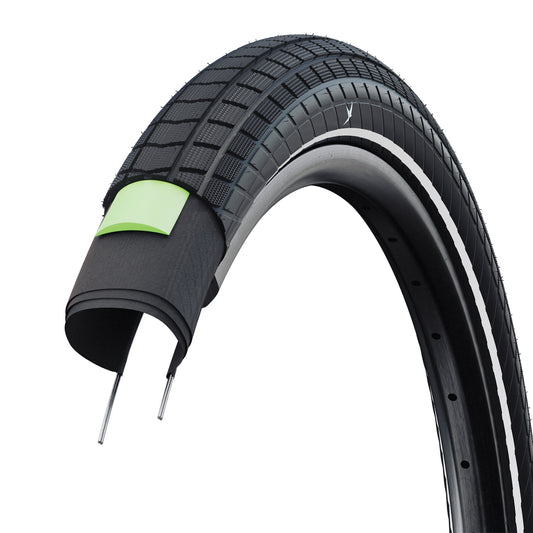 SCHWALBE モーション スーパーモト エックス 27.5×2.80 ブラック リフレックス 2本セット Super Moto X MTB E-BIKE対応 RaceGuard ADDIX GREEN