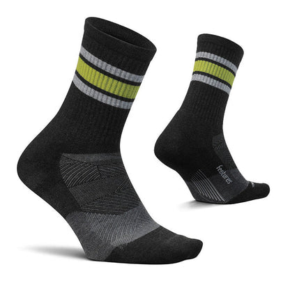 Feetures Trail Max Cushion Mini Crew trail blaze charcoal