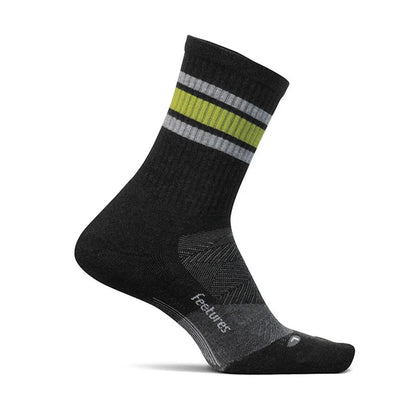 Feetures Trail Max Cushion Mini Crew trail blaze charcoal