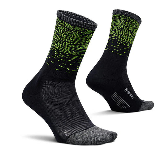 Feetures Elite Light Cushion Mini Crew Reflective Yarns