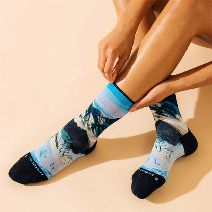 Feetures Light Cushion Mini Crew - Limited Edition - Landscape Collection rocky