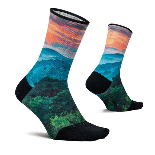 Feetures Light Cushion Mini Crew - Limited Edition - Landscape Collection smoky