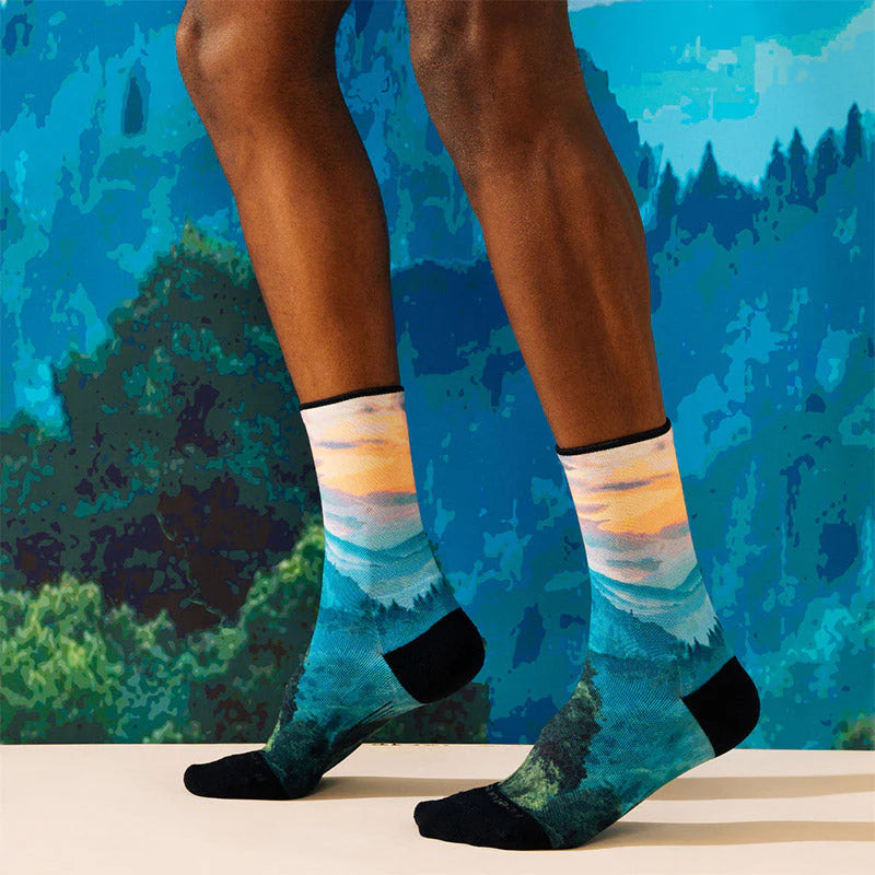 Feetures Light Cushion Mini Crew - Limited Edition - Landscape Collection smoky