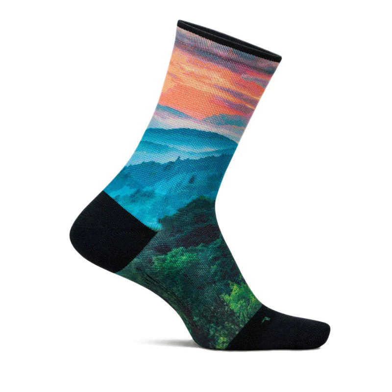 Feetures Light Cushion Mini Crew - Limited Edition - Landscape Collection smoky