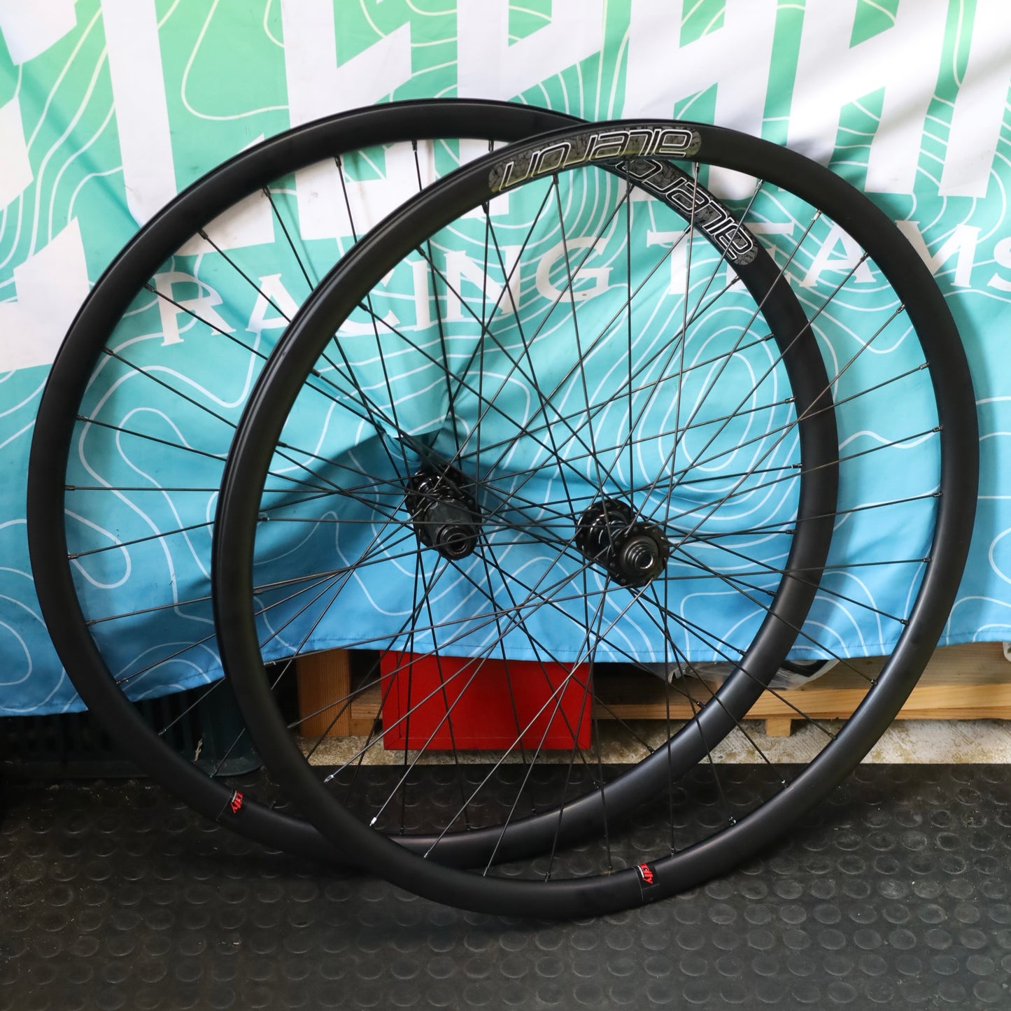 【オリジナルホイール】VELOCITY Aileron / shimano hub 前後ホイールセット