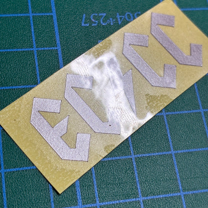 ECCC（エレファントサイクルサイクリングクラブ）オリジナルカッティングステッカー｜自転車チーム・クラブ用ステッカー 約5cm