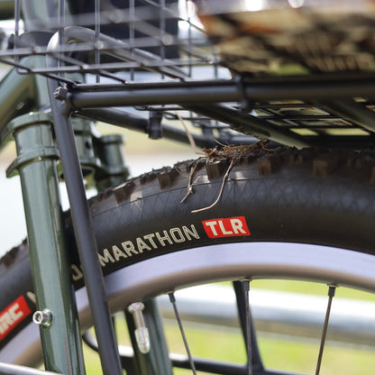 【私物中古】narifuri CF01 Ver 2 ClearOlive フレーム/フォークのみ