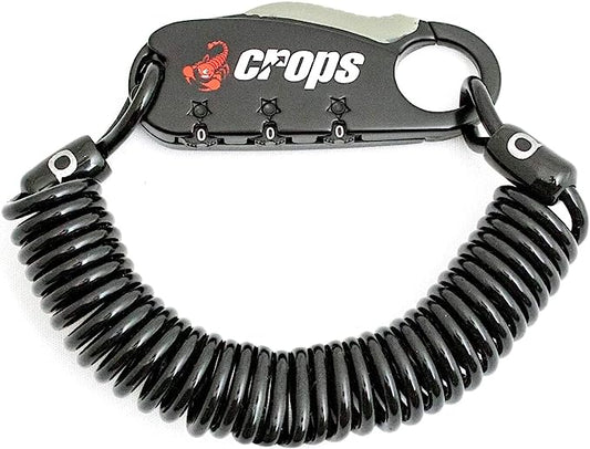 crops SPD08 Q3 CABLE LOCK BLACK ケーブルロック クロップス