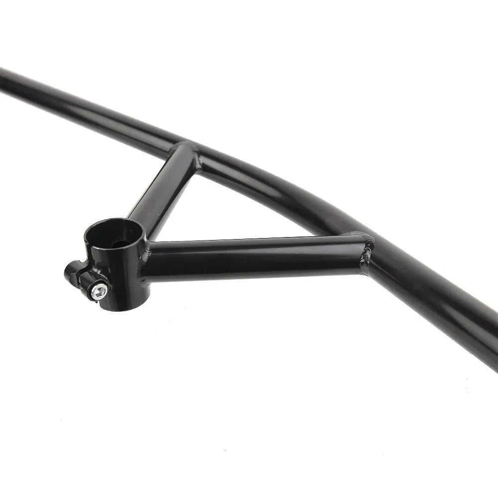 FAIRWEATHER B903 Bullmoose Bar ブラック NITTO製 ブルムースバー クロモリハンドル ステム一体型 1-1/8インチ MTB グラベル 街乗り 日本製