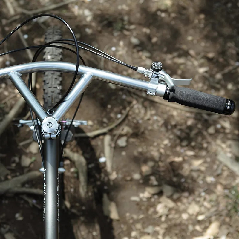 FAIRWEATHER B903 Bullmoose Bar ブラック NITTO製 ブルムースバー クロモリハンドル ステム一体型 1-1/8インチ MTB グラベル 街乗り 日本製