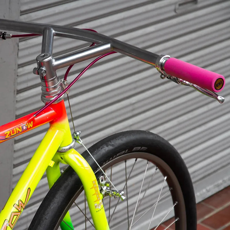 FAIRWEATHER B903 Bullmoose Bar ブラック NITTO製 ブルムースバー クロモリハンドル ステム一体型 1-1/8インチ MTB グラベル 街乗り 日本製