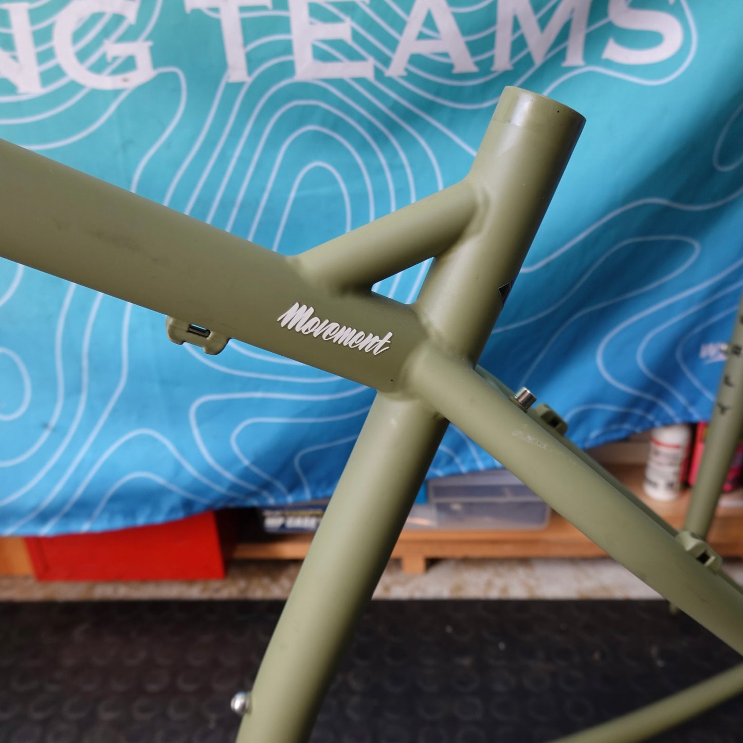 SURLY クランパス フレーム＆フォークセット 中古｜初代モデル｜再塗装済み MTB フレーム Mサイズ（適応身長170cm前後）