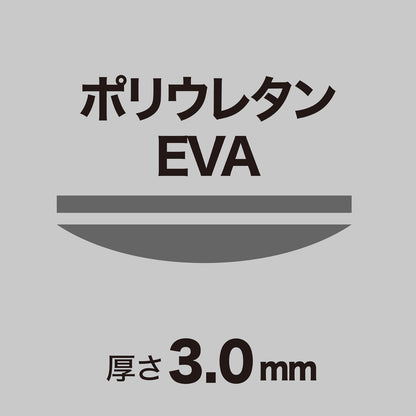 BIKERIBBON ドロップス バーテープ SC/DR14 ブラック/ブラック 3mm厚 EVA ポリウレタン ロードバイク グラベル 自転車