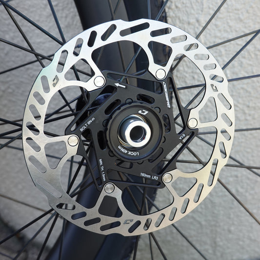 Jagwire ジャグワイヤー JGW PRO LR3 ディスクローター 160mm 6穴 センターロック 2ピース 軽量 ステンレス アルミ ロード MTB グラベル