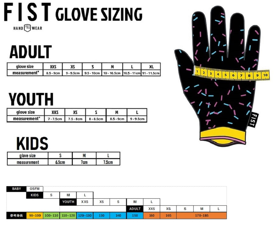 FIST BLACK STOCKER GLOVE YOUTH