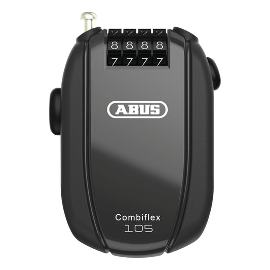 ABUS Combiflex Rest 105 ポケットワイヤーロック 105cm 巻取り式 4桁ダイヤル 超軽量85g マウントなし