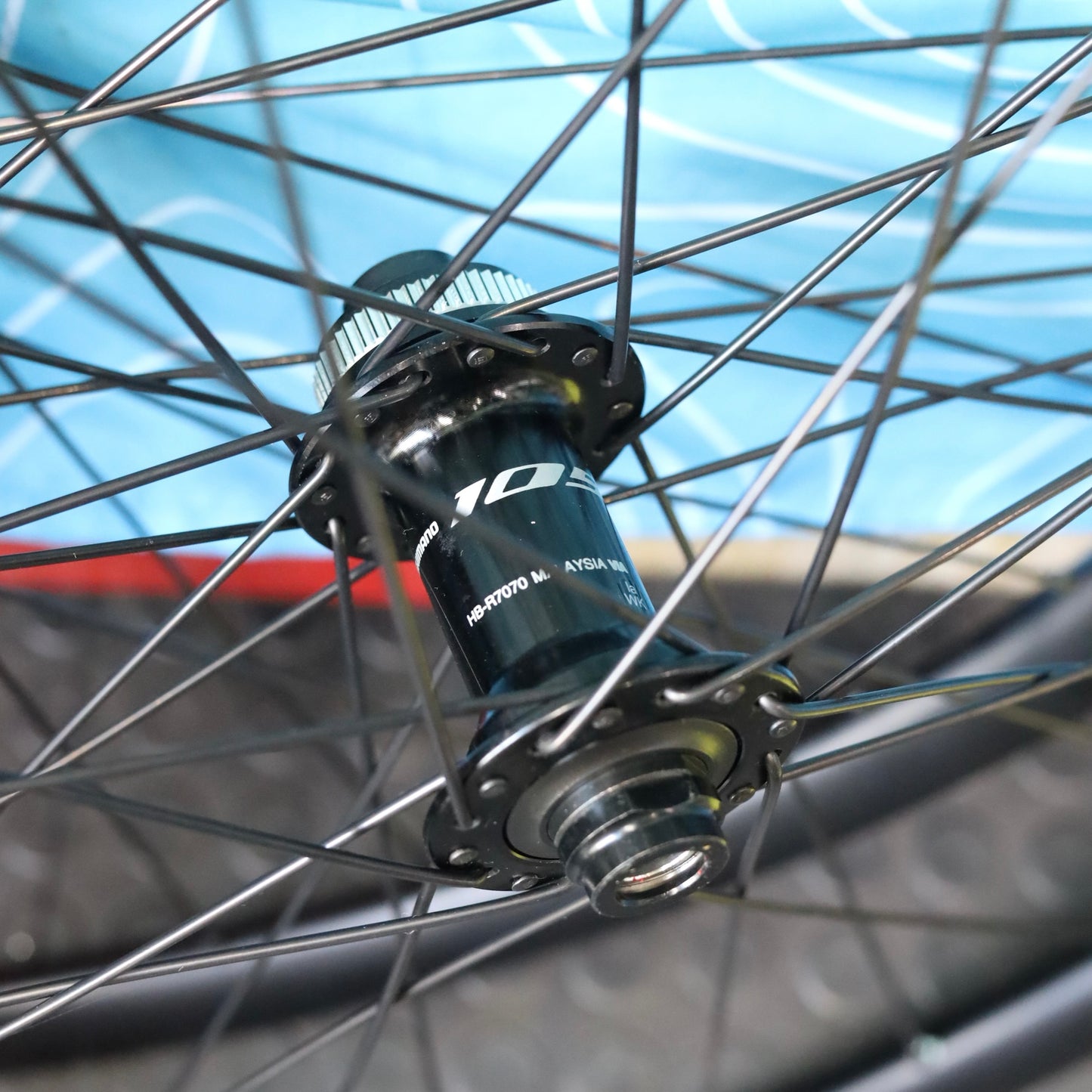 【オリジナルホイール】VELOCITY Aileron / shimano hub 前後ホイールセット