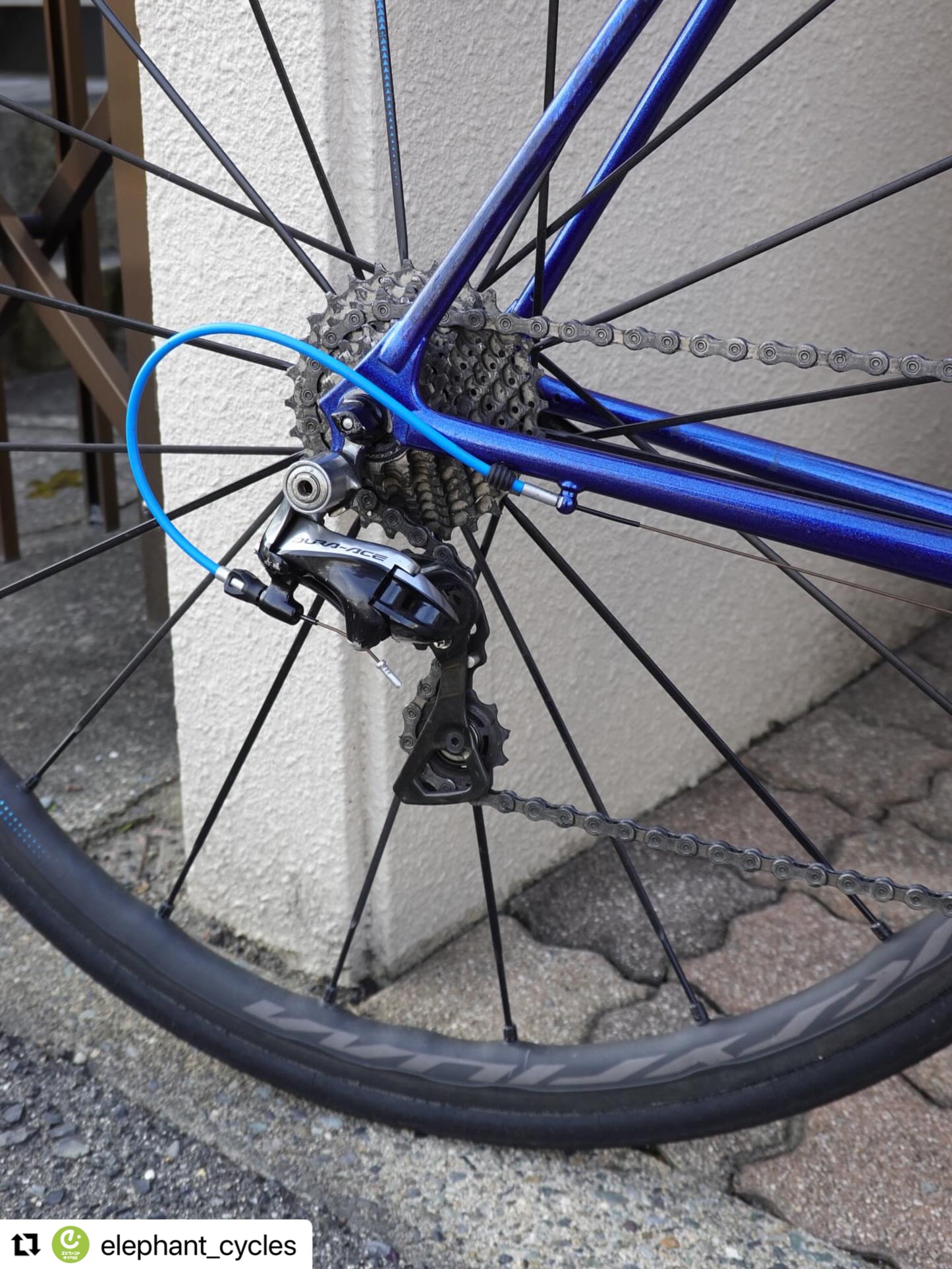 【中古】BRIDGESTONE ANCHOR RNC7 ネオコット クロモリフレームセット 530サイズ｜フレーム・フォーク