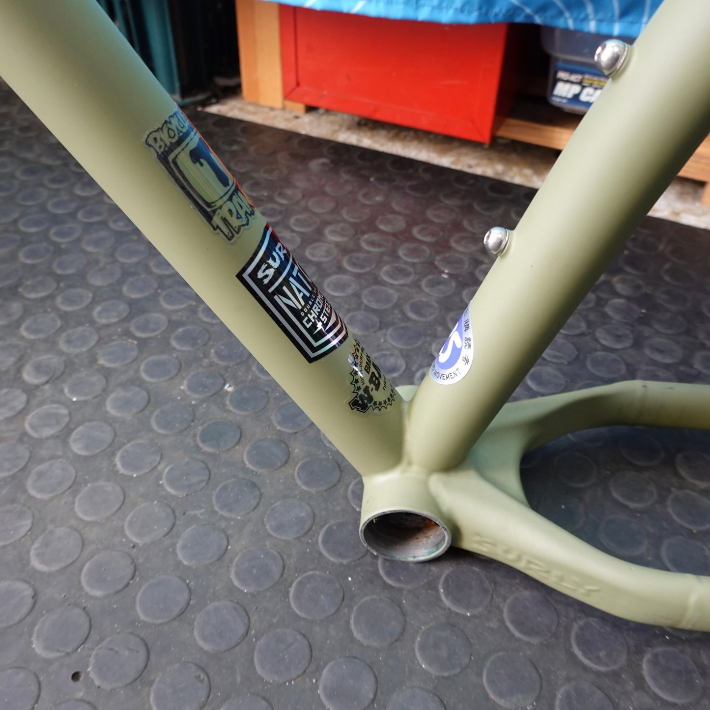 SURLY クランパス フレーム＆フォークセット 中古｜初代モデル｜再塗装済み MTB フレーム Mサイズ（適応身長170cm前後）