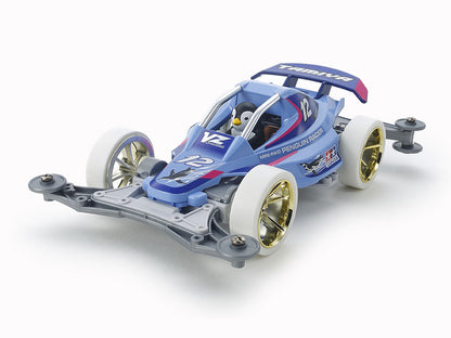 タミヤ ミニ四駆 ペンギン レーサー VZシャーシ 1/32 大径ローハイトタイヤ 95570 MINI 4WD PENGUIN RACER