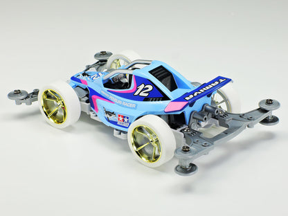 タミヤ ミニ四駆 ペンギン レーサー VZシャーシ 1/32 大径ローハイトタイヤ 95570 MINI 4WD PENGUIN RACER