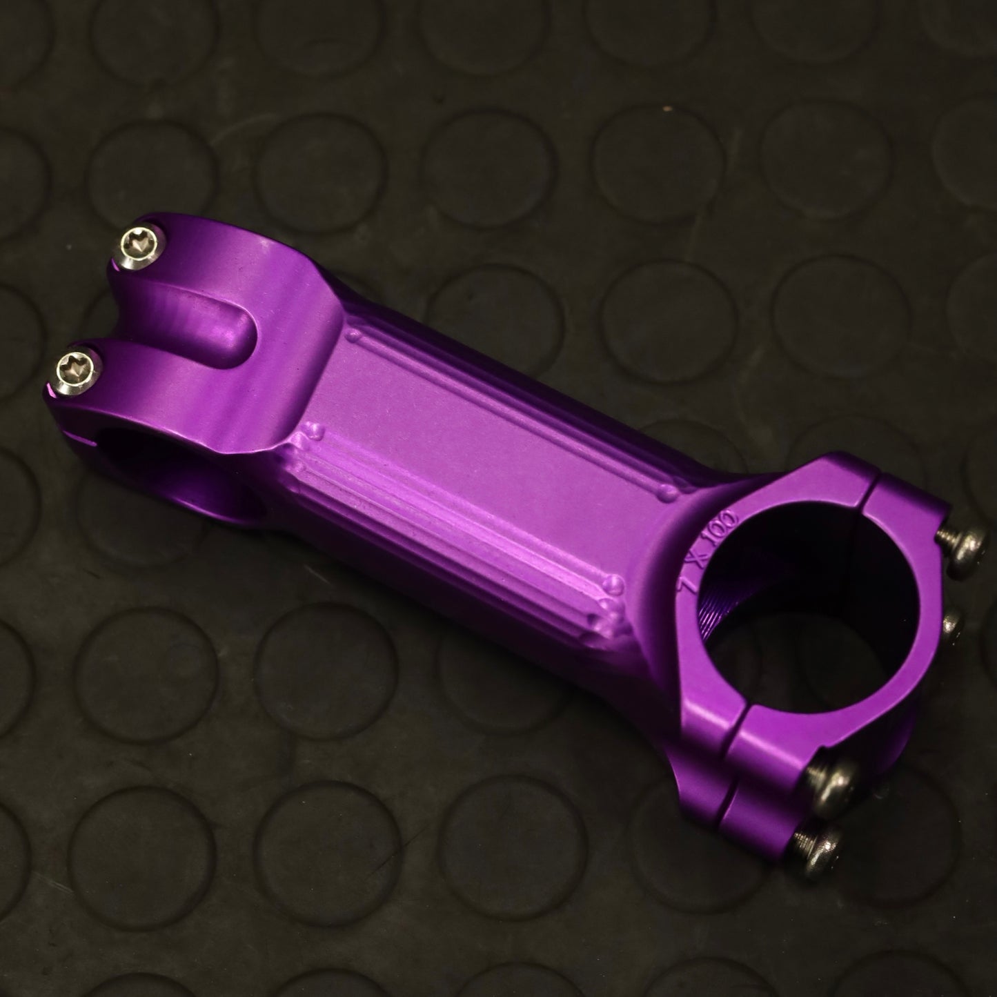 PAUL Boxcar Stem パープル｜100mm / 7度｜31.8mmクランプ｜中古美品 高精度ステム