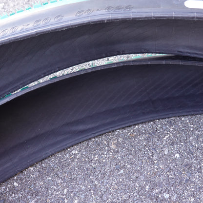 新古品 Panaracer GRAVELKING X1 700×50C グリーン/ブラックサイド 限定カラー 2本セット（チューブレスレディ対応）