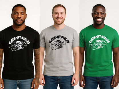 ワル象 Tシャツ 3色 United Athle グリーン、グレー、ブラック