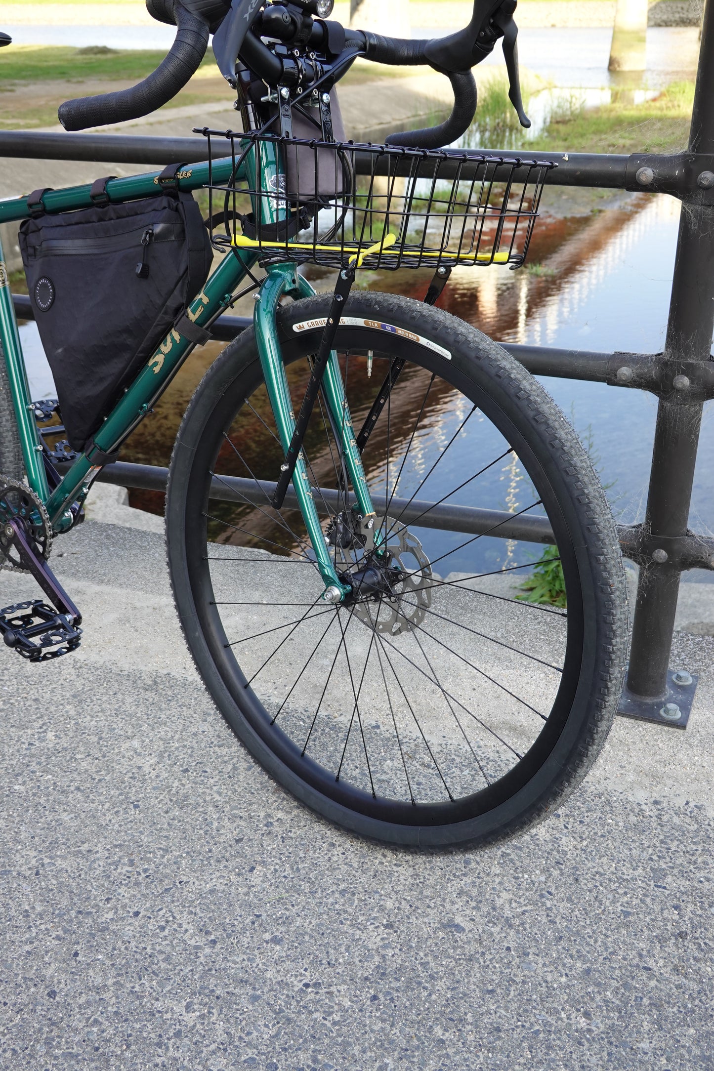 中古 前後セット Panaracer GRAVELKING X1 700×45C ブラック TLR グラベルタイヤ パナレーサー グラベルキングX1