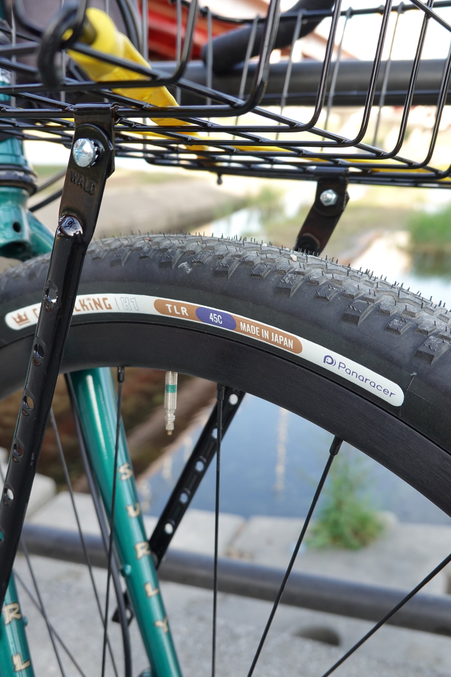 中古 前後セット Panaracer GRAVELKING X1 700×45C ブラック TLR グラベルタイヤ パナレーサー グラベルキングX1