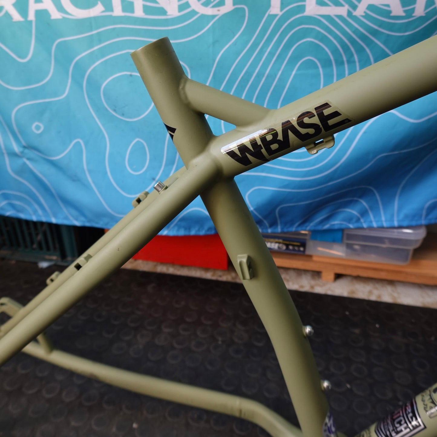 SURLY クランパス フレーム＆フォークセット 中古｜初代モデル｜再塗装済み MTB フレーム Mサイズ（適応身長170cm前後）