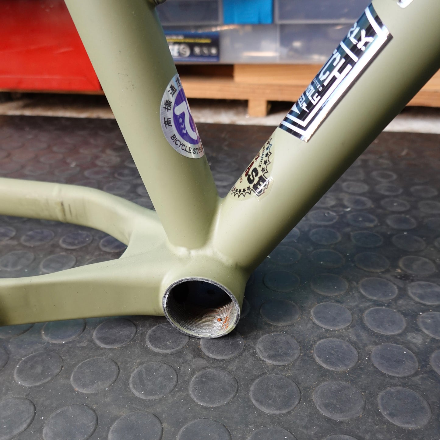 SURLY クランパス フレーム＆フォークセット 中古｜初代モデル｜再塗装済み MTB フレーム Mサイズ（適応身長170cm前後）