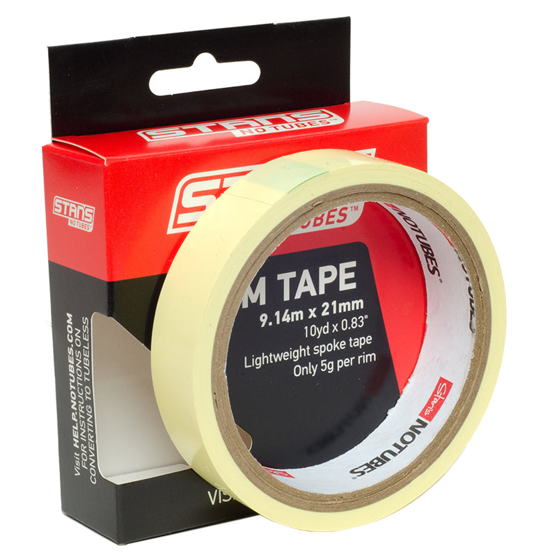 STAN’S NOTUBES RIM TAPE 10YARD 21mm