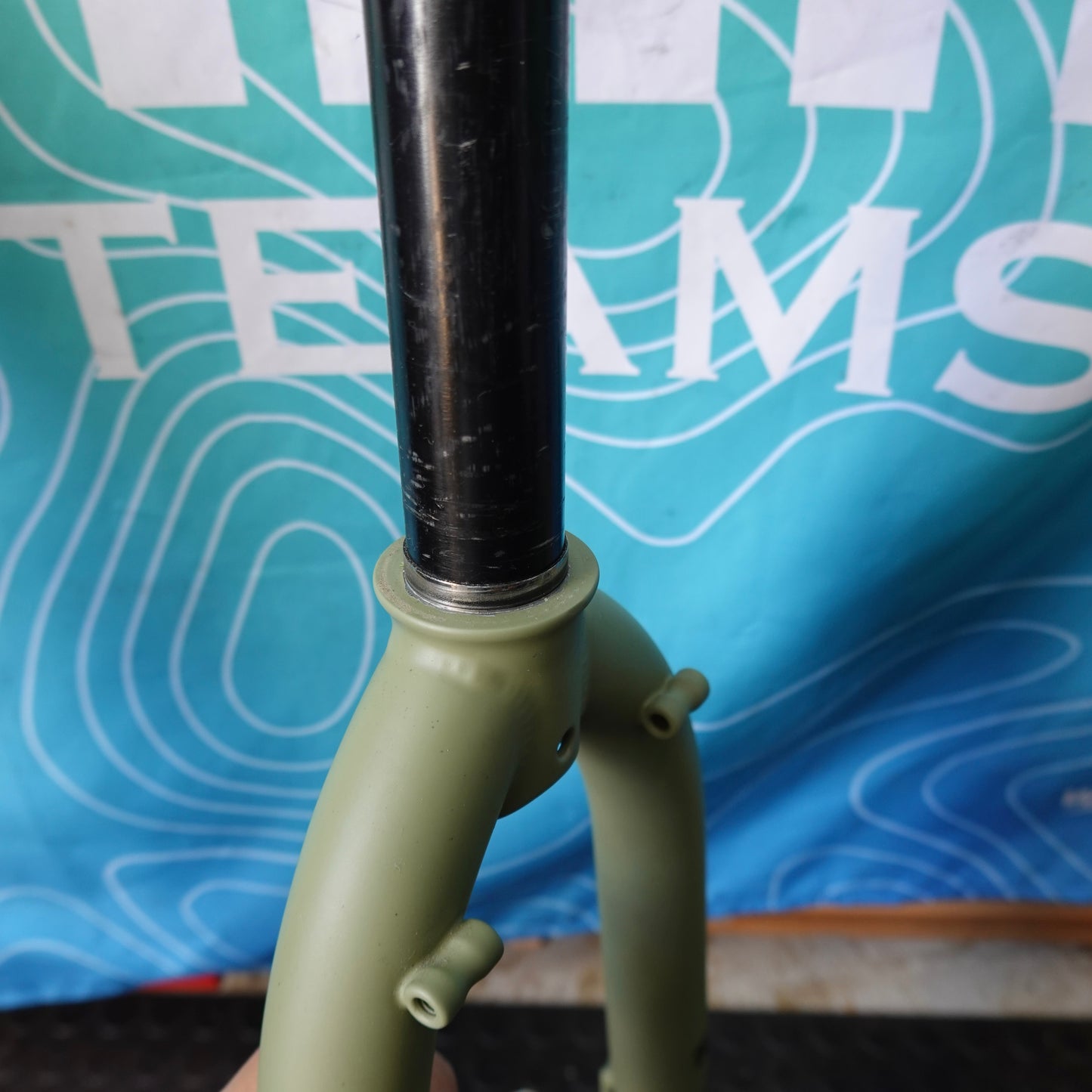 SURLY クランパス フレーム＆フォークセット 中古｜初代モデル｜再塗装済み MTB フレーム Mサイズ（適応身長170cm前後）